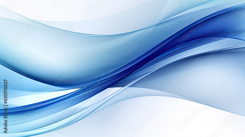 Obraz premium Light blue abstract background (Generative AI)