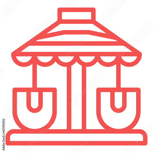 Vector Design Cup Ride Icon Style