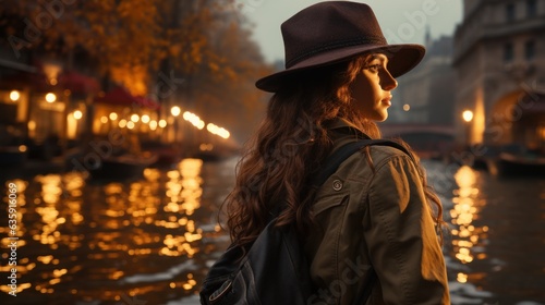 Squids are being hung and dried on rope against stone wall and sea horizon near Seogwipo