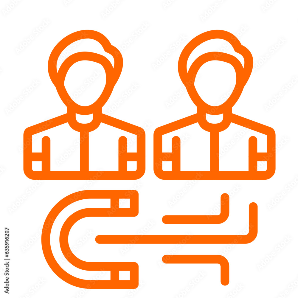 Vector Design Lead Generation Icon Style Vector Design Lead Generation Icon Style