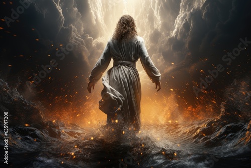 Miracle Amidst the Waves  Reflecting on the Astonishing Act of Jesus Walking on Water Across the Sea  