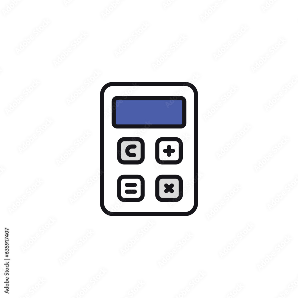 Business Calculation icon design with white background stock illustration Business Calculation icon design with white background stock illustration