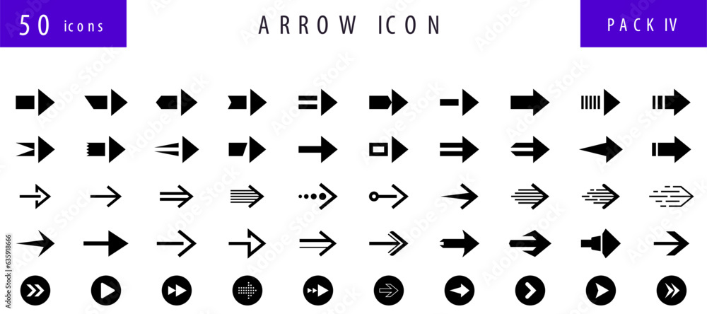 arrow icon pack - arrow icons are simple outline and solid stylized and different from the usual arrows. icon element for web