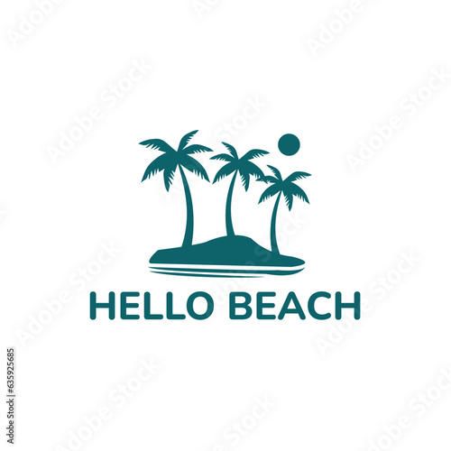 Wallpaper Mural Hello Beach Recreation Logo Torontodigital.ca