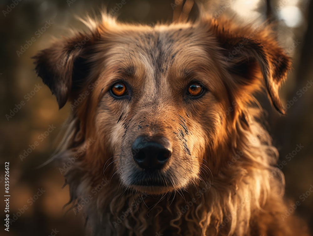 Fototapeta premium Praire dog created with Generative AI technology