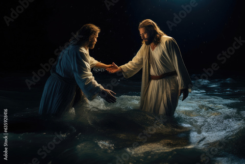 Faith Tested: Peter Walks on Water with Jesus
