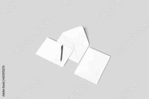 C6 Envelope Mockup