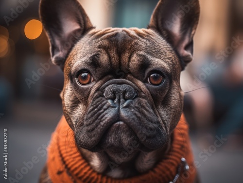 French bulldog close up portrait  © Denis Darcraft