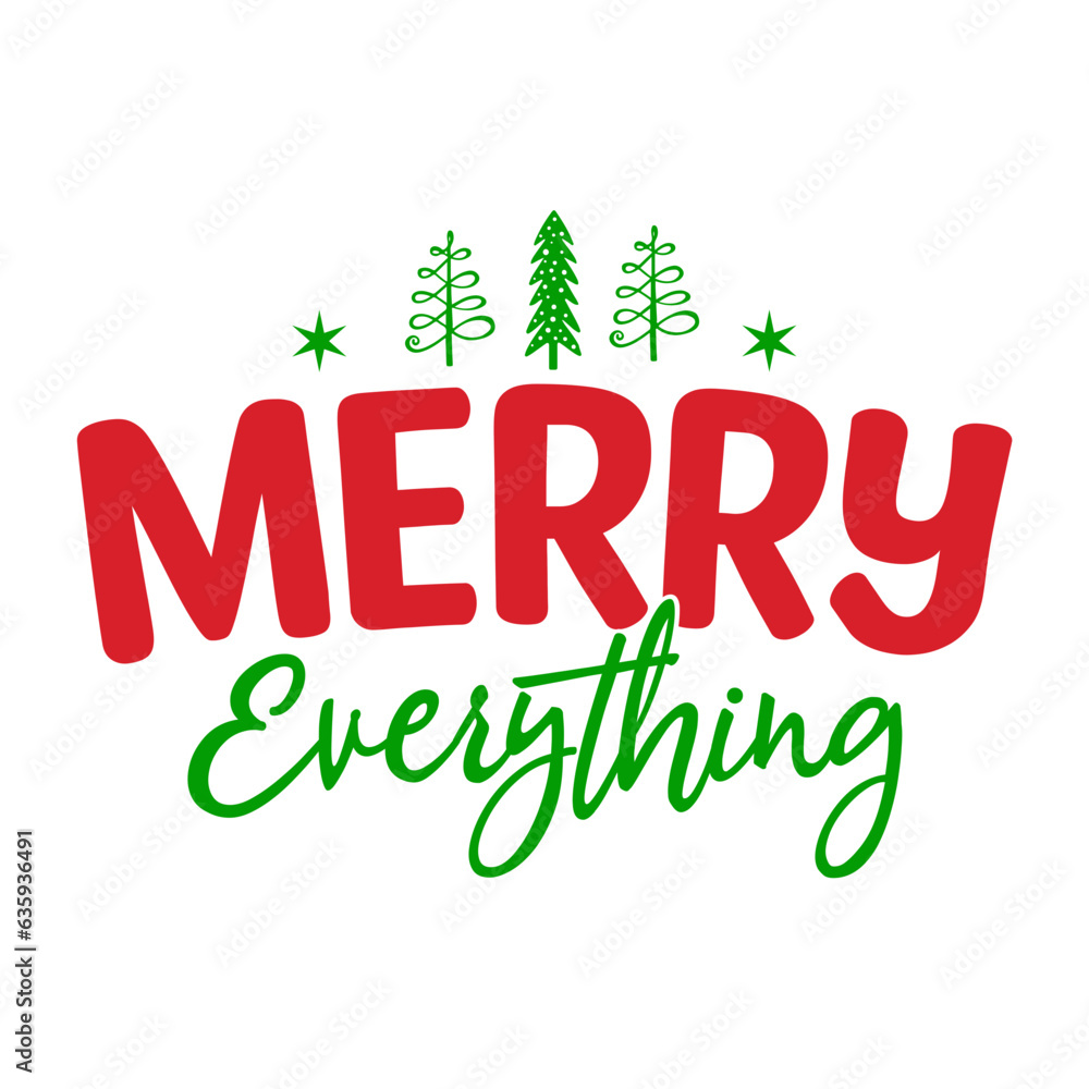 Fototapeta premium Merry Everything