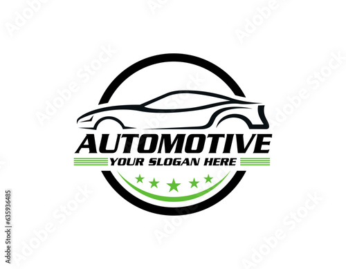 Car Logo Abstract Lines Vector. Vector illustration
