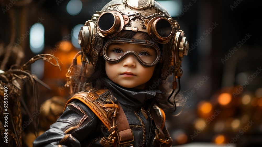 baby steampunk. baby steampunk.