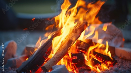 Close-Up Campfire Magic