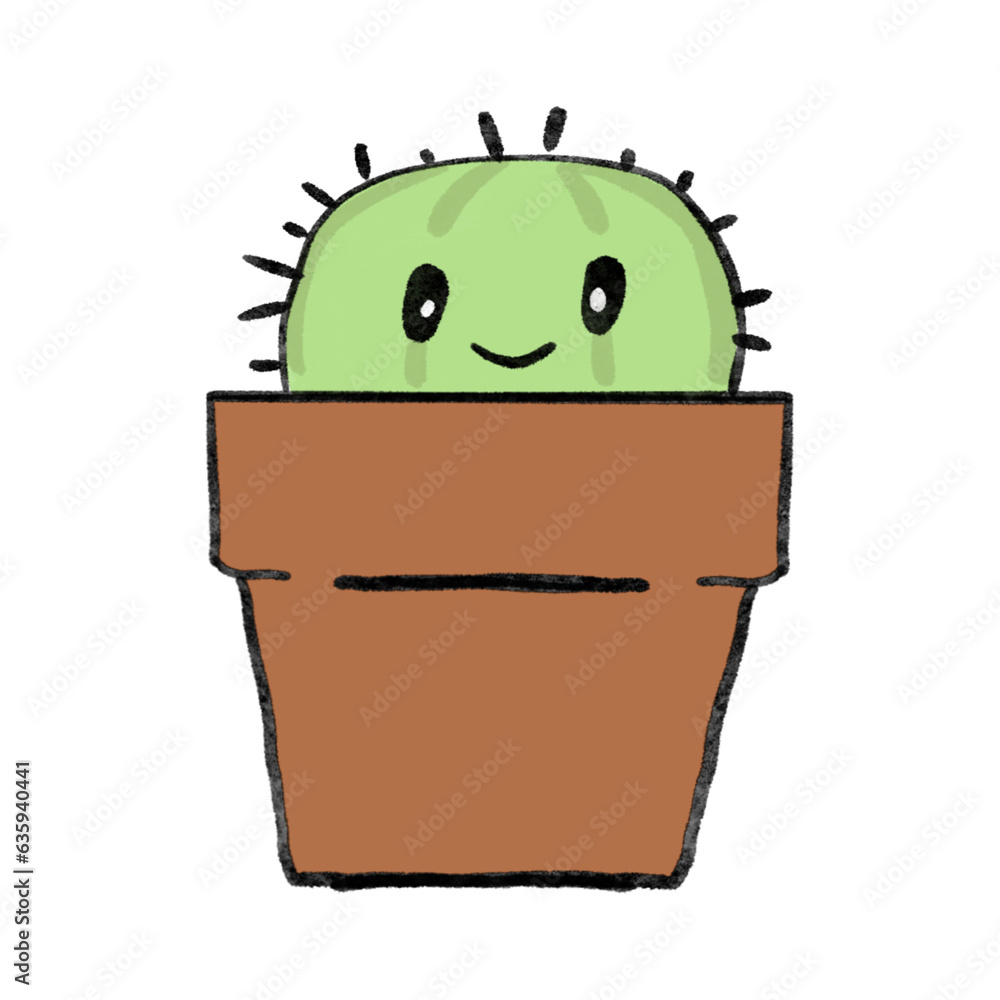 Cactus in pot Cactus in pot