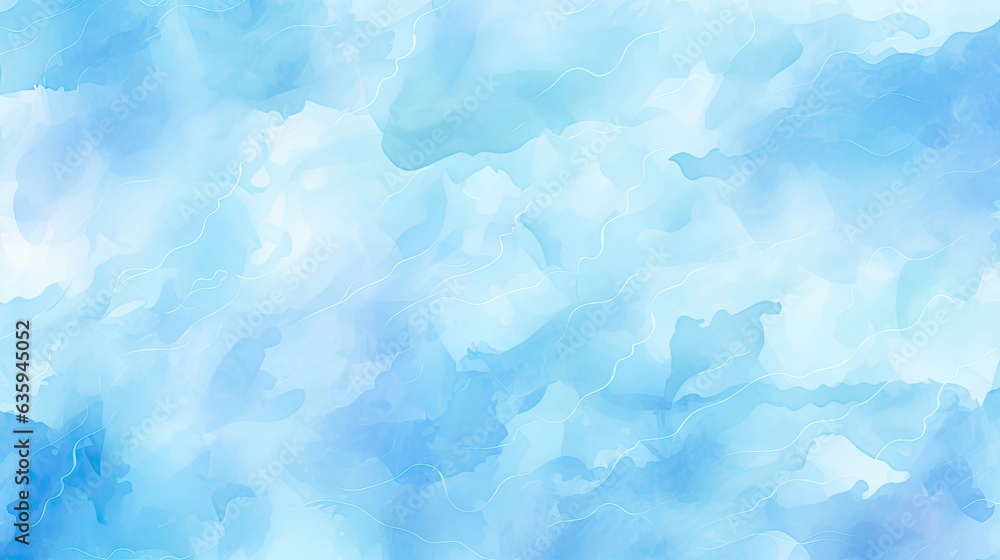 light blue watercolor pattern background