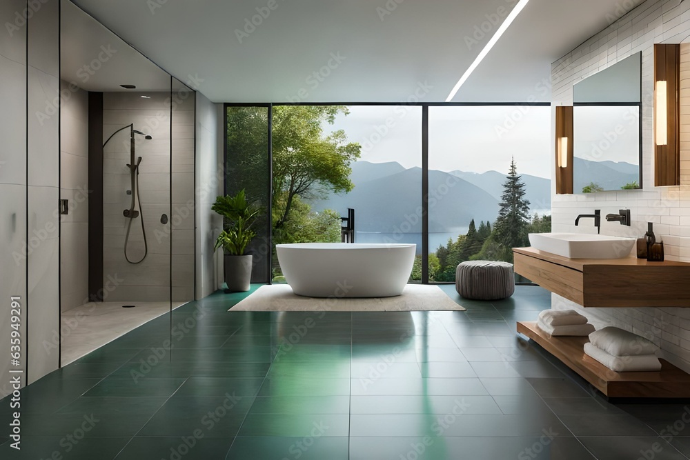 Fototapeta premium modern living room