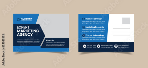 Corporate Postcard Template.