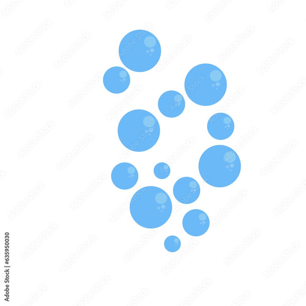Foam Blue Balls Flying Foam Blue Balls Flying