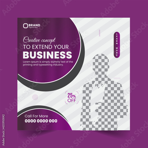 Corporate Social Media Post Design