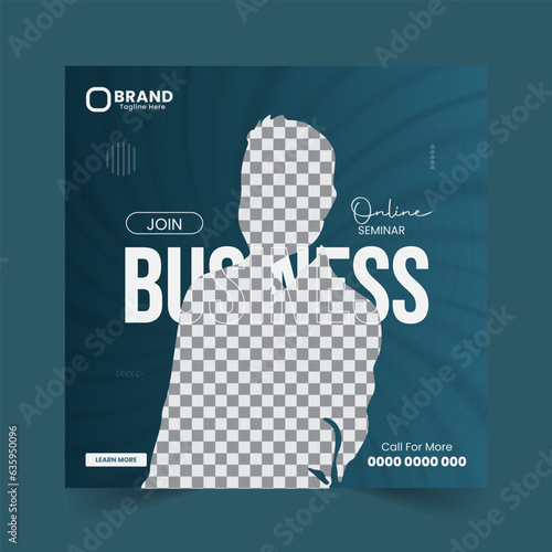 Corporate Social Media Post Design