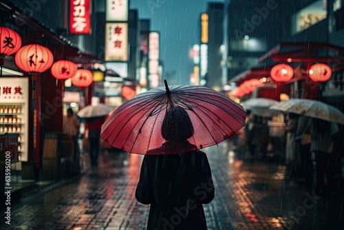 rainy city © Svwtlana