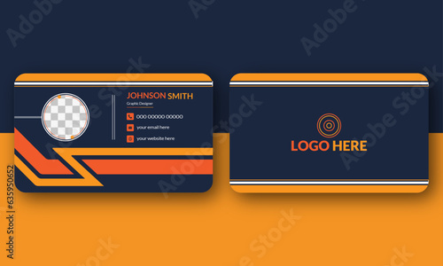 Double-sided creative business card template, Luxury and elegant business card, Modern Creative And Clean Business Card Design Template, Visiting Card
for business.