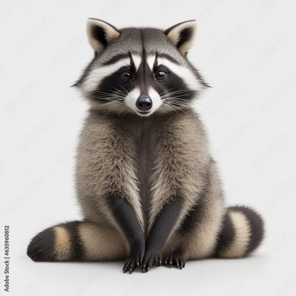 Obraz premium close up of a raccoon