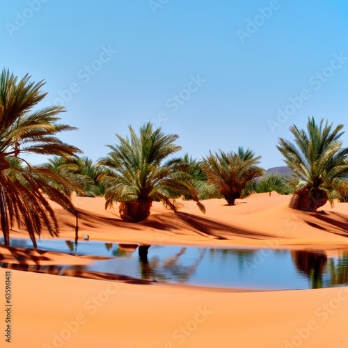 Oasis in the desert