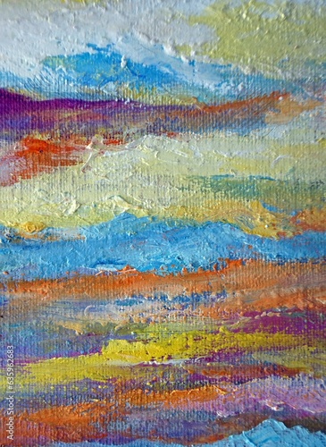 art colorful abstract oil painting background