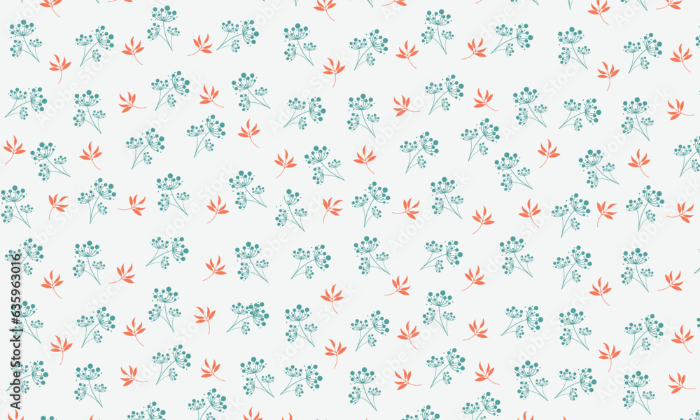 Pattern with simple pretty small flowers, little floral liberty seamless texture background. Pattern with simple pretty small flowers, little floral liberty seamless texture background.