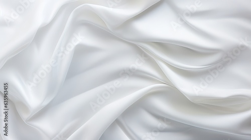  a close up of a white cloth with a very soft feel. generative ai