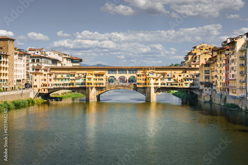 Cityscape. Travel destinations. Florence cityscape. Ponte Vecchio