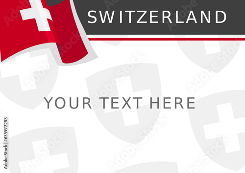 Switzerland Template (Vektor)