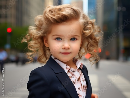Kid projecting a future in ...