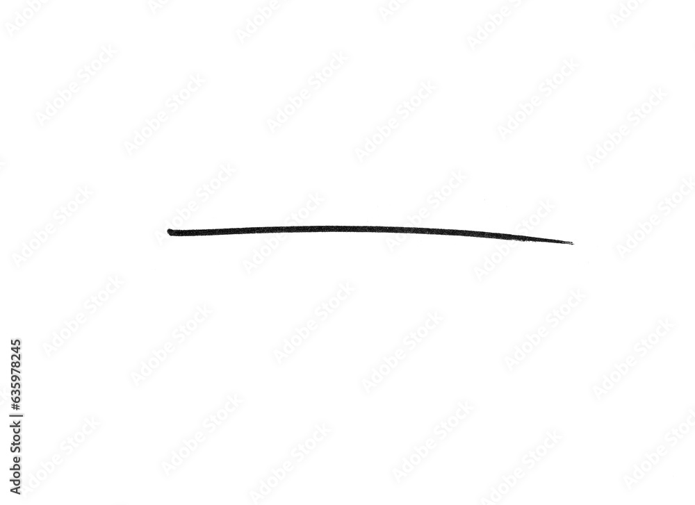 marker lines isolated brush stroke mark hand draw marker lines isolated brush stroke mark hand draw