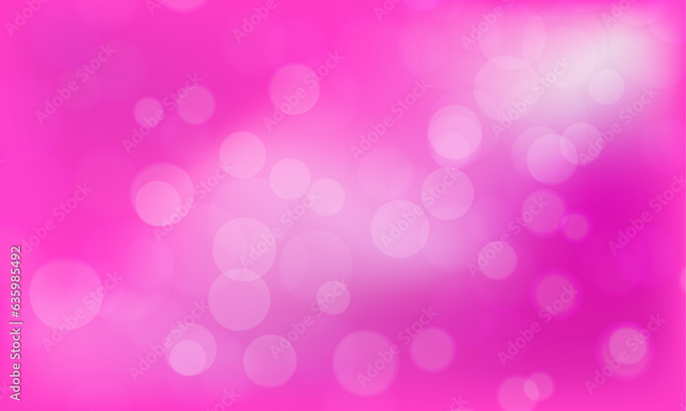 Abstract background with bokeh, Pink bokeh