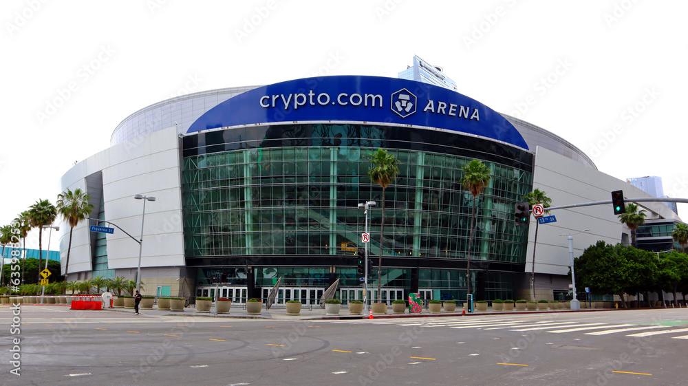 Los Angeles, California: crypto.com Arena (known as Staples Center
