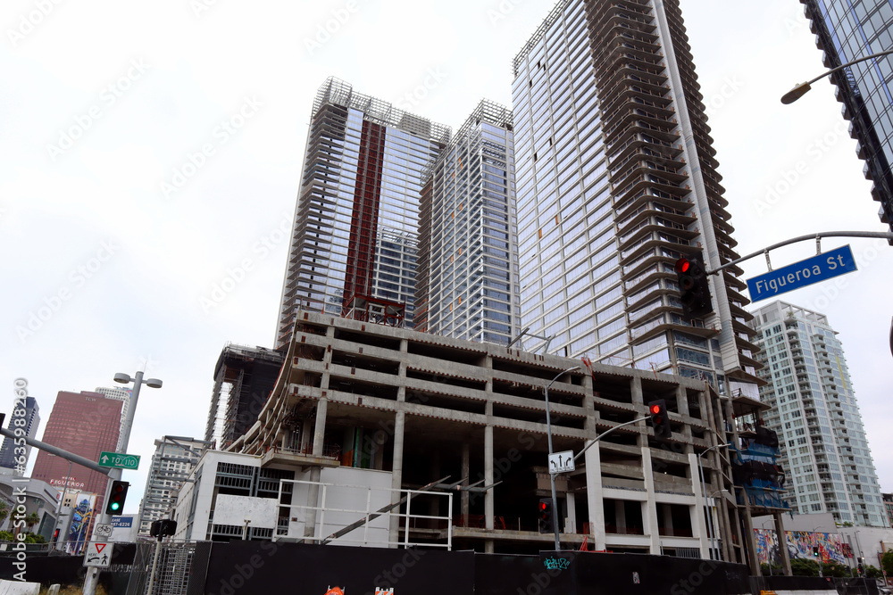 LOS ANGELES, California June 8, 2023 Oceanwide Plaza, residential