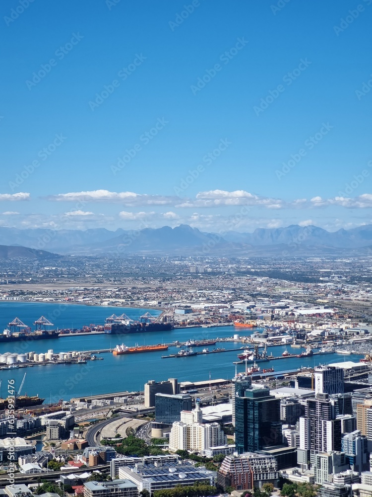 Harbor in Cape Town