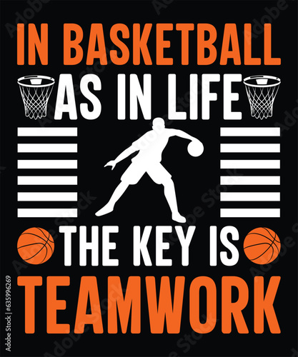 New Basketball typography graphic t-shirt design for men women and kids