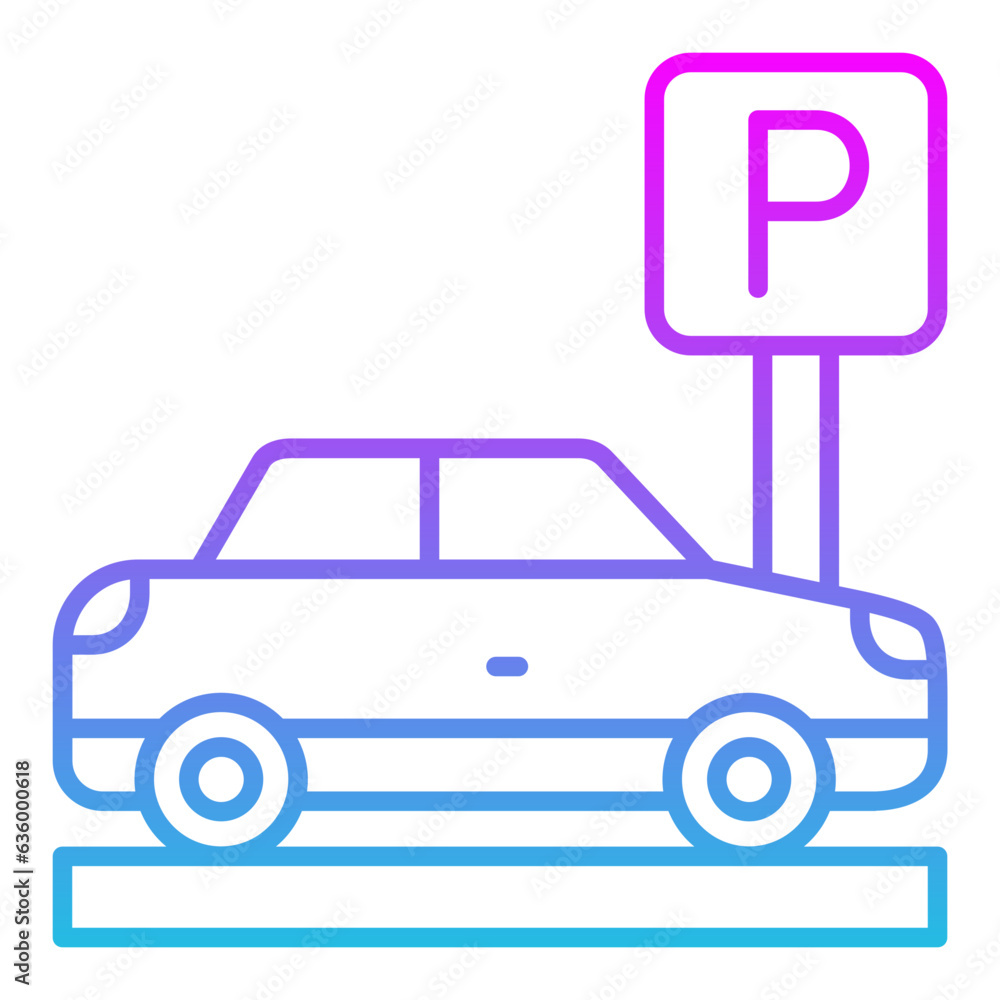 Parking Area Icon Parking Area Icon