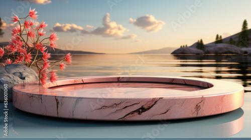 product podium for product photography