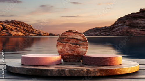 product podium for product photography