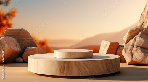 product podium for product photography