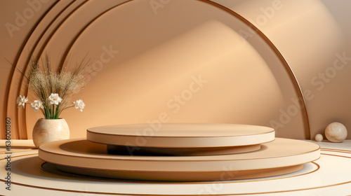 product podium for product photography