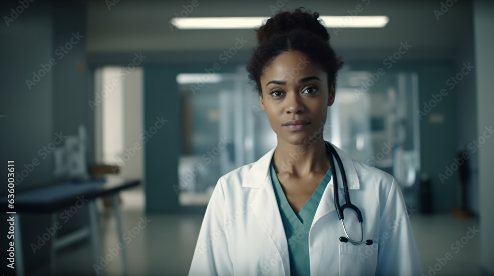 female doctor in hospital female doctor in hospital