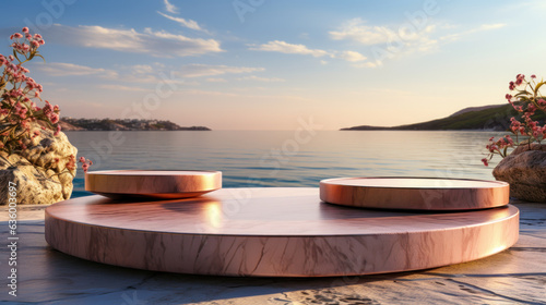 product podium for product photography