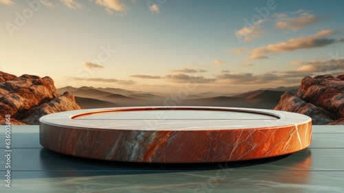 product podium for product photography