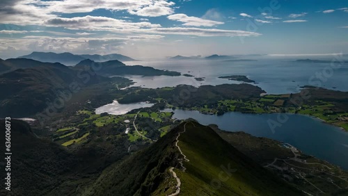 timelaps of Norwegian coastline