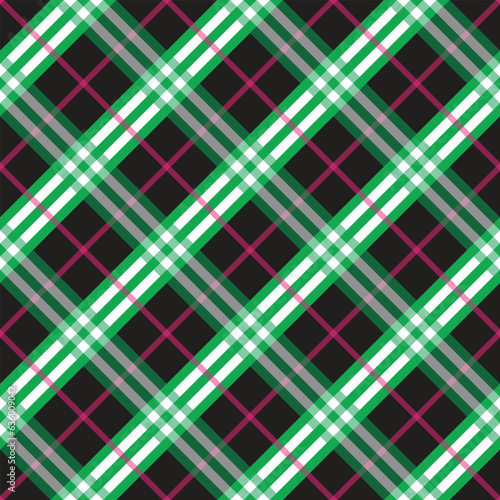 Plaid gingham pattern seamless check texture vector for a shirt, blanket, and other modern textiles fashion fabric design.