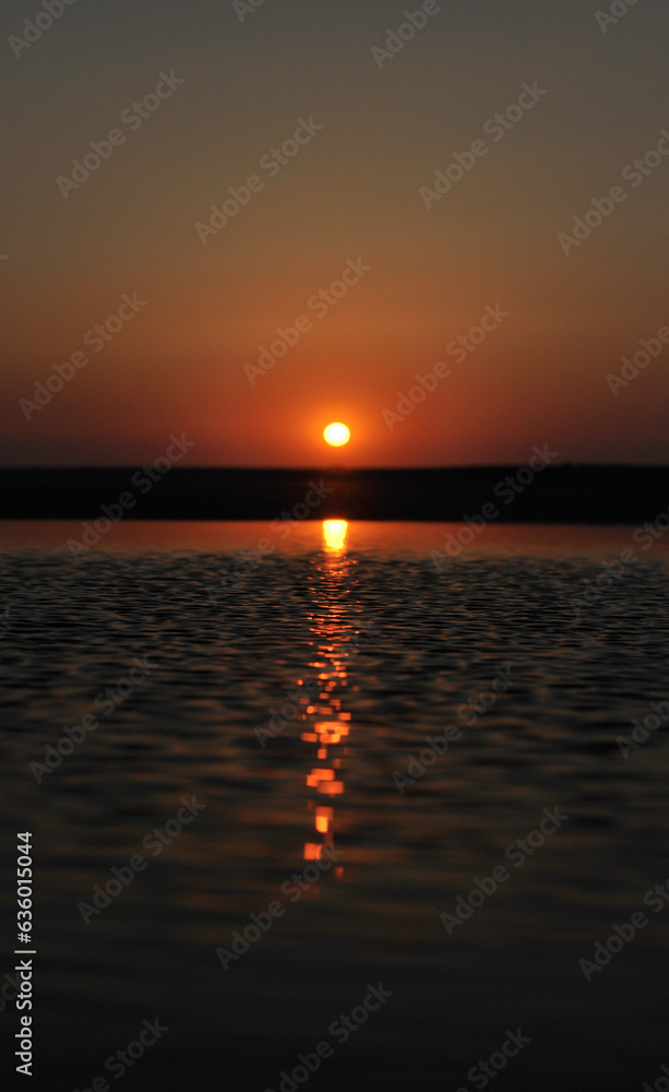 sunset in the sea sunset in the sea